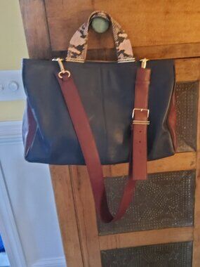Pour La Victoire Leather Top Handle Crossbody